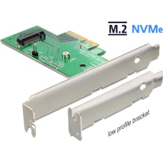 DeLock 89370 M.2 ohjainkortti PCIe-väylään