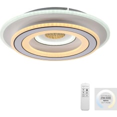 Ceiling lamp JustLight Tolago Led 40cm white round