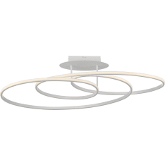 Ceiling lamp JustLight Lumaca black