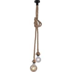 Leuchten Direkt Rope 2-piece pendant light