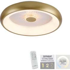 JustLight Vertigo Led 46,5cm plafondi