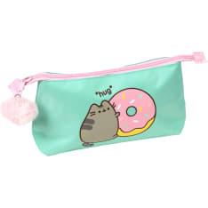 Pusheen’s pink round pencil case