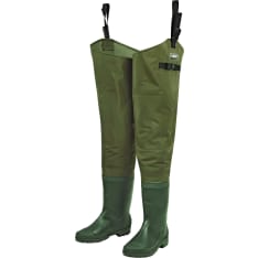 Dam Hydroforce Nylon Taslan Hip Wader 44 - 9 Green kahluuhousut
