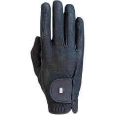 Roeck-Grip Lite black riding gloves