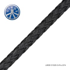 D-Pro black DYNEEMA 8mm x 100m
