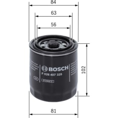 Bosch F 026 407 325 Öljynsuodatin