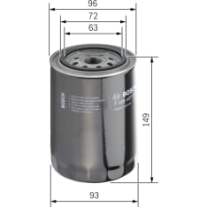 F 026 407 004 Oil filter