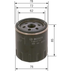Bosch F 026 407 017 Öljynsuodatin