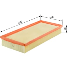 F 026 400 157 Ilmansuodatin