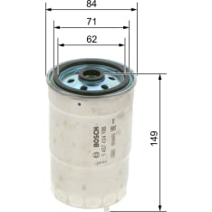 Bosch 1 457 434 106 Polttoainesuodatin