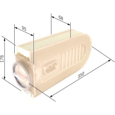 Bosch F 026 400 432 Ilmansuodatin