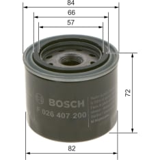 Bosch F 026 407 200 Oil filter