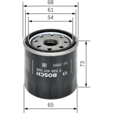 Bosch F 026 407 208 Öljynsuodatin