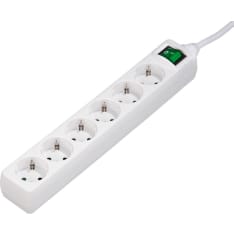 Hama Power socket 6-way Switch 3.0m jatkojohto
