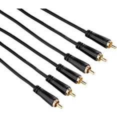 Hama Video cable 3 x RCA 3m AV cable