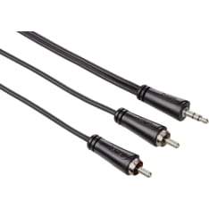 Hama Audio johto 3,5 mm - 2 x RCA 5 m kaapeli
