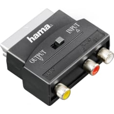Hama 3xRCA-Scart female-male I/O adapter