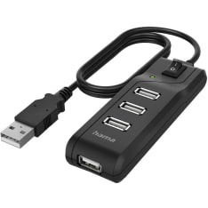 Hama 4-porttinen USB 2.0 hubi