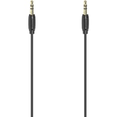 Hama Cable Audio 3.5mm-3.5mm Gold Plated Ultra Thin 0.5m