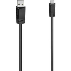 Hama 1,5 m USB-Mini-B - USB-A kaapeli