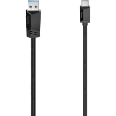 Hama 1,5 m USB-C - USB-A kaapeli