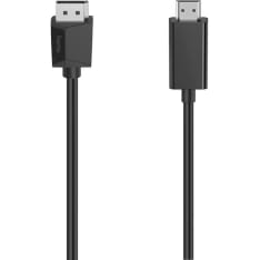 Hama DisplayPort-HDMI 4K 1.5m cable