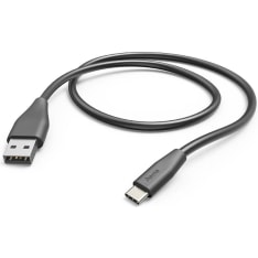 Hama Charging Cable USB-A to USB-C Black 1.5m