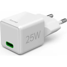 Hama Mini USB-C PD 25W White pikalaturi