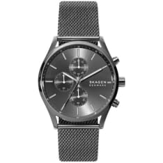 Skagen Steel Holst Chronograph Wristwatch