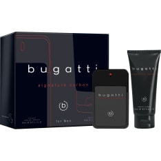 Bugatti Signature Carbon EdT + shower gel gift box for men