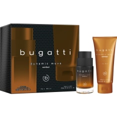 Bugatti Dynamic Move Amber for men EDT + shower gel gift box