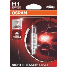 Osram H1 Night Breaker Silver 1kpl polttimo