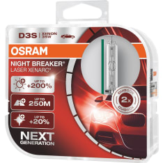 Osram D3S Xenarc Night Breaker Laser 2kpl 35W polttimo