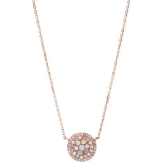 Fossil necklace