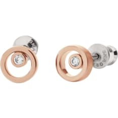Skagen Linje Modern button earrings