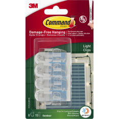 3M Command outdoor light holders