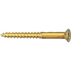 Wurth 3.5mm countersunk brass screw