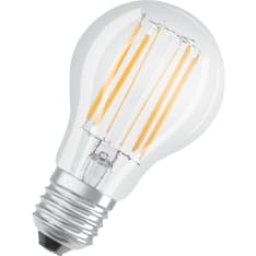 Osram E27 1055lm 2700K filamentti led-vakiolamppu, kirkas
