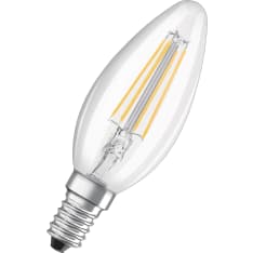 Osram E14 806lm 2700K filamentti led-kynttilälamppu, kirkas