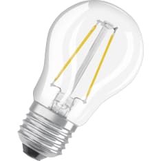 Osram E27 470lm 2700K filamentti led-pienkupulamppu, kirkas