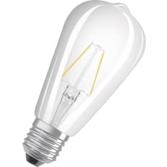 Osram Edison E27 250lm 2700K filamentti led-lamppu