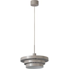 Osram Decor Layers E27 beige pendant light