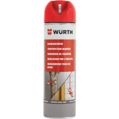 Wurth YP 500ml red marking paint