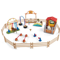 Schleich Farm World Agilitya hevostalleilla
