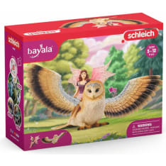 schleich® Fairy Flying with Bling Owl V2