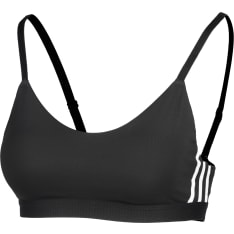 Adidas AM 3-Stripes women's sports bra