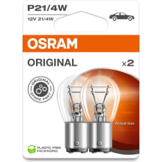 Osram P21 4W BAZ15D merkkilamppu