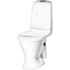 Gustavsberg GBG 1596HF Nautic Duo right outlet pipe connection high toilet seat
