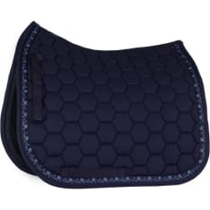 Horze Kaitlin school saddle felt with floral blades