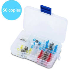 Intirilife 50-Piece Heat Shrink Tubing Set